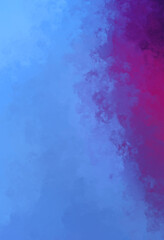 Brushed Painted Abstract Background. Brush stroked painting. Strokes of paint. 2D Illustration.