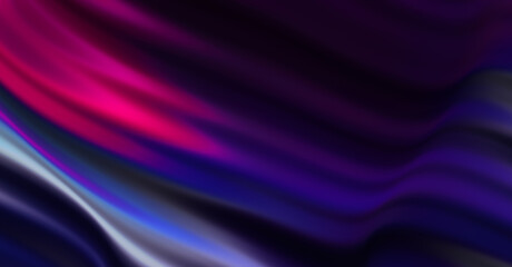 Abstract background with curved lines. Colorful illustration in abstract style with gradient. Vibrant wave pattern with striped texture.