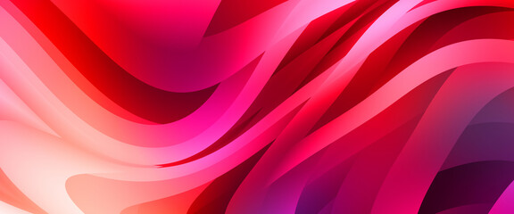 Abstract background with colorful gradient. Vibrant graphic wallpaper with stripes design. Fluid 2D illustration of modern movement.