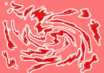 Abstract pastel color background. Blue yellow gradient texture for designs and banners. Colorful textures for cotton design