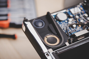 repairing the broken computer