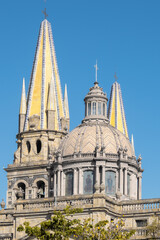 the cathedral in Guadalajara Jalisco