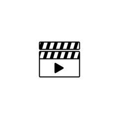 cinema icon set vector sign symbol