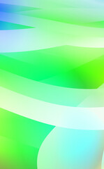 Fototapeta premium Abstract background with colorful gradient. Vibrant graphic wallpaper with stripes design. Fluid 2D illustration of modern movement.