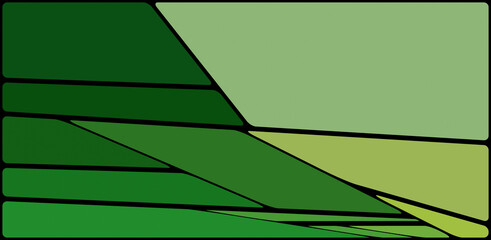 Colorful illustration with black space. Abstract geometric pattern. Mosaic background. Geometrical multicolored shapes.