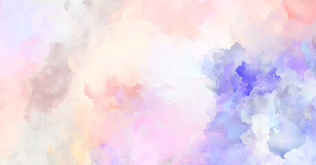 Artistic vibrant and colorful wallpaper.Brushed Painted Abstract Background. Brush stroked painting.