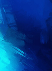 2D illustration of colorful brush strokes. Decorative texture painting. Vibrant paint pattern backdrop.