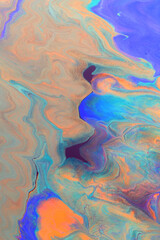 Mixture of acrylic paints. Abstract painting background,  Inkscape concept 