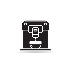 coffee maker icon vector