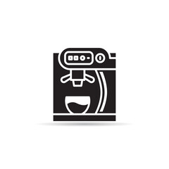 coffee maker icon vector