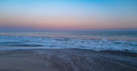 Ocean sea waves. Blue wave. Water splash.