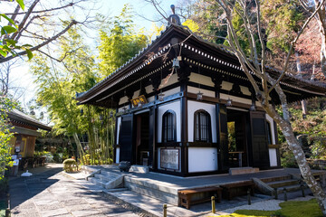 神奈川県鎌倉市 長谷寺 経蔵（輪蔵）