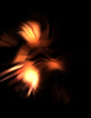 Light particle trails. Light explosion star with glowing particles and lines. Beautiful moving abstract rays background.