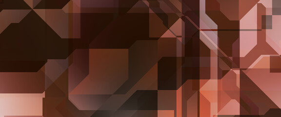 Abstract geometric wallpaper. Geometrical colorful shapes. Polygonal background. Digital illustration of a tech layout.