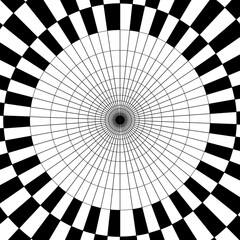 Naklejka premium 3d circular design