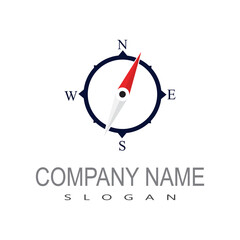 Compass Logo Template vector icon illustration design