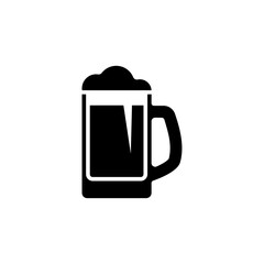 beer glass icon vector design trendy