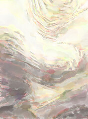 Watercolor strokes on surface. Artistic background image. Abstract painting on canvas. Brushstrokes. Contemporary art. Colorful texture of hand made artwork. Modern painting.