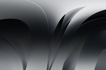 Dynamic trendy simple fluid color gradient abstract cool background with overlapping line effects.  Illustration for wallpaper, banner, background, card, book, pamphlet,website. 2D illustration..