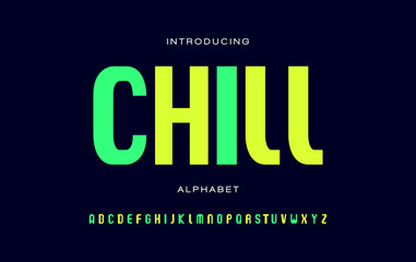 Colorful alphabet fonts. Letter for a design, poster, banner, etc. Vector typography