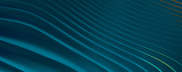 Abstract background. Colorful wavy reflective design wallpaper. Graphic illustration for wallpaper, banner, background, card, book cover or website.