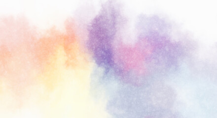 Watercolor painted background. Abstract Illustration wallpaper. Brush stroked painting. 2D Illustration.
