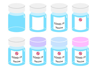 Vaccine in a Vial bottle set　