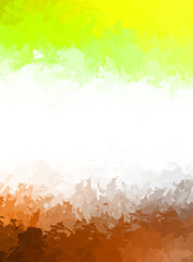 Painted composition with vibrant brush strokes. Textured colorful painting. Paint brushed wallpaper.