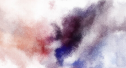 Watercolor painted background. Abstract Illustration wallpaper. Brush stroked painting. 2D Illustration.