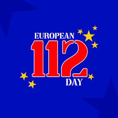 European 112 Day. Its emergency call.