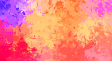 Obraz premium Brushed Painted Abstract Background. Brush stroked painting. Artistic vibrant and colorful wallpaper..