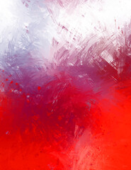 Creative abstract painting. Background with artistic brush strokes. Colorful and vibrant illustration. Painted art