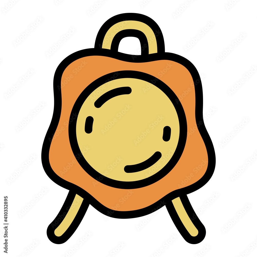 Poster post wax icon. outline post wax vector icon for web design isolated on white background