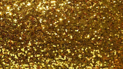 Gold glittery texture. Glitter golden background