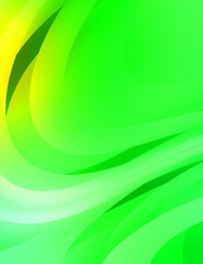 Abstract background with colorful gradient. Vibrant graphic wallpaper with stripes design. Fluid 2D illustration of modern movement.