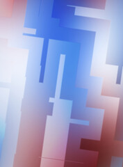 Fototapeta premium Abstract Background. Triangle 3d illustration polygonal art pattern style. Future graphic geometric design. Geometry texture futuristic decoration. Trendy and vibrant modern style template..