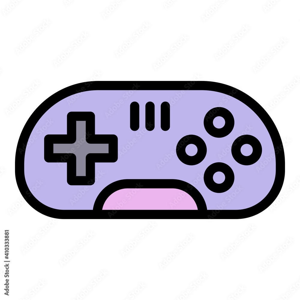 Poster keyboard joystick icon. outline keyboard joystick vector icon for web design isolated on white backg