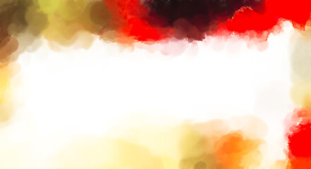 Watercolor strokes on surface. Artistic background image. Abstract painting on canvas. Brushstrokes. Contemporary art. Colorful texture of hand made artwork. Modern painting.