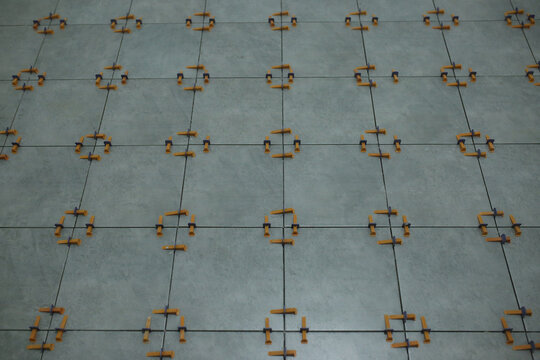 Laing Grey Tiles On The Floor