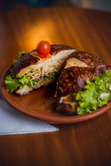 Sandwich de pollo