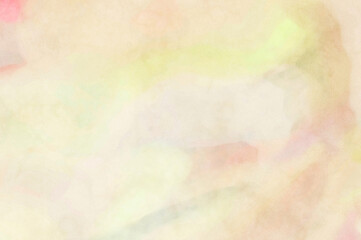 Modern painting of soothing brush strokes resembling alcohol inks. Watercolor abstract painting with pastel colors for poster, wall art, banner, card, book cover or packaging.