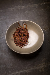 chocolate ganache with cookies