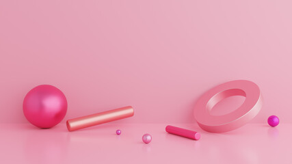 Abstract background, geometry shape, 3d rendering