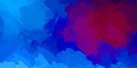 Creative illustration with strokes of paint. Brush pattern painting. Artistic abstract background. Texture painted wallpaper.