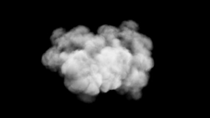Smoke Explosion design on black background