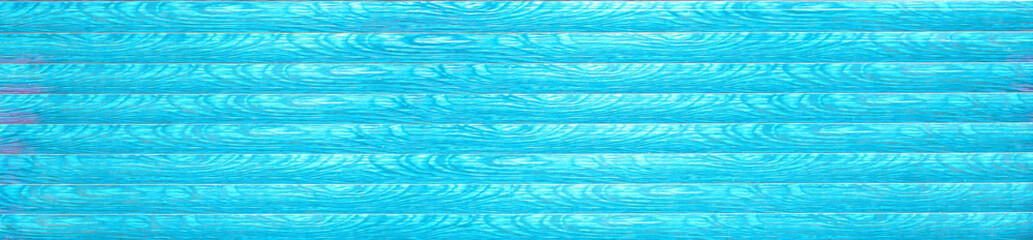 Turquoise panorama background with abstract pattern stripes.