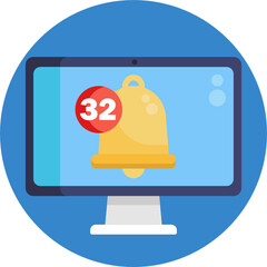 Micro influencer and blog line icon