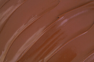Chocolate spread background.