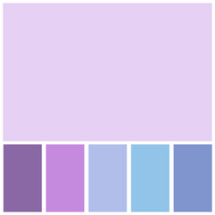 Obraz premium purple colour palette soft pastel for template, simple purple color soft for design background