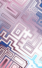 Abstract Background. Triangle 3d illustration polygonal art pattern style. Future graphic geometric design. Geometry texture futuristic decoration. Trendy and vibrant modern style template..
